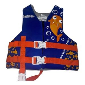 stearns life vest Child 30 To 50 Pounds Blue Orange Life Jacket